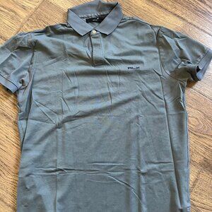 Men's Gray RLX Ralph Lauren Polo Size Medium